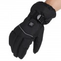 Women Men Electric Battery Heated Gloves Touchscreen Waterproof For Motorcycle Riding Skiing Winter Cycling