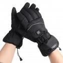 Women Men Electric Battery Heated Gloves Touchscreen Waterproof For Motorcycle Riding Skiing Winter Cycling