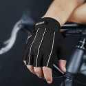 Motorcycle Half Finger Gloves Sport Riding Reflective Protective Outdoor Anti-skid