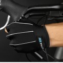 Motorcycle Half Finger Gloves Sport Riding Reflective Protective Outdoor Anti-skid