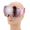 4 Color Anti-fog Ski Goggles Clear Double-Lens Winter Skiing Snowboard Snow Glasses