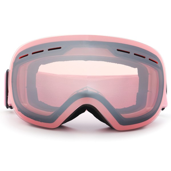 4 Color Anti-fog Ski Goggles Clear Double-Lens Winter Skiing Snowboard Snow Glasses