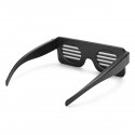 8 Modles LED Party Glasses Goggles Futuristic Eyes Shield Flat Top Shape Frame Mirrored 5 Colors