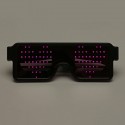 8 Modles LED Party Glasses Goggles Futuristic Eyes Shield Flat Top Shape Frame Mirrored 5 Colors