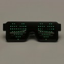 8 Modles LED Party Glasses Goggles Futuristic Eyes Shield Flat Top Shape Frame Mirrored 5 Colors