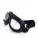 Angled Retro Vintage Motorcycle Helmet Eyewear Goggles Riding Glasses Windproof Waterproof