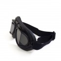 Angled Retro Vintage Motorcycle Helmet Eyewear Goggles Riding Glasses Windproof Waterproof
