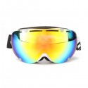 Anti Fog UV Colorful Lens Ski Motorcycle Goggle Outdooors Snow Snowboard Mountain Bike Glasses Eyewear