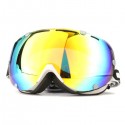 Anti Fog UV Colorful Lens Ski Motorcycle Goggle Outdooors Snow Snowboard Mountain Bike Glasses Eyewear