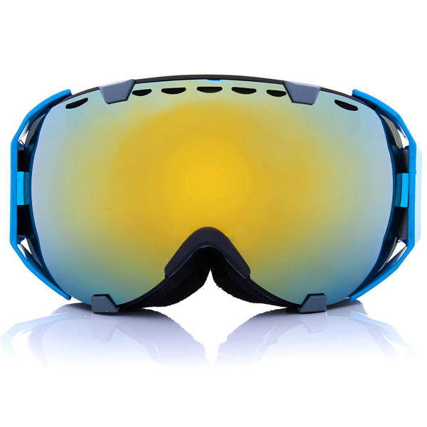Anti Fog UV Dual Lens Ski Goggles Motorcycle Spherical Snowboard Glasses