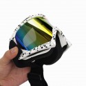 Anti-UV Dust Snow Glasses Goggles For Motorcycle Motocross Ski Racing Scooter