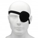 Concave Eye Patch Groove Washable Eyeshades With Adjustable Strap For Kids/Adult