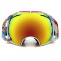 Eddie Fox Ski Goggles Double Permanent Anti-Gog Lens Motorcycle Glasses Spherical