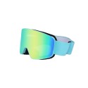 Kids Snowboard Skiing Goggles Two Layers Lens UV Protection Anti-fog Glasses