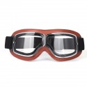 Motocross Goggles Helmet Pilot Scooter Retro Motorcycle Outdoor Dirt Bike Riding Vintage Sunglasses Glasses