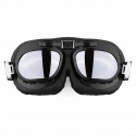 Motorcycle Goggles Glasses Vintage Classic Goggles Retro Pilot Cruiser Steampunk UV Protecti