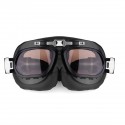 Motorcycle Goggles Glasses Vintage Classic Goggles Retro Pilot Cruiser Steampunk UV Protecti