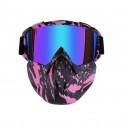 Motorcycle Goggles Motocross Off-road ATV Dirt Bike Eyewear Color Film Glasses