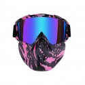 Motorcycle Goggles Motocross Off-road ATV Dirt Bike Eyewear Color Film Glasses