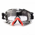 Motorcycle Motocross Off Road Riding Sports Snowboard Goggles Transparent/Coloful Len