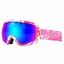 Anti-UV Double-layer Dust Snow Glasses Goggles For Motorcycle Motocross Ski Racing Scooter