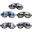 Retro Helmet Goggles Motorcycle Scooter Cycling Riding Eyewear Glasses