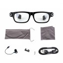 V3 720P HD 8G Video Smart Glasses bluetooth Sports Transparent Lenses (V3) Camera Multi-Function Goggles