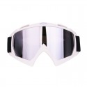 Skiing Goggles Snowboard Ski Eyewear Anti-UV Glasses For Motorcycle Motocross Sliver Lens