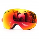 Snowboard Anti-fog Ski Goggles Two Layers Lens Spherical UV Protection Motorcycle