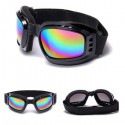 Unisex Full Rim Skiing Glasses Foldable Tactical Goggles Skate Climbing Cycling Sunglasses Eyewear