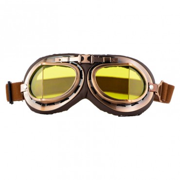 Vintage Motorcycle Helmet Eyewear Goggles Riding Glasses ATV Dirt Bike