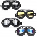 Windproof Retro Helmet Goggles Motorcycle Skiing Scooter ATV Flying Eyewear Glasses