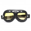 Windproof Retro Helmet Goggles Motorcycle Skiing Scooter ATV Flying Eyewear Glasses