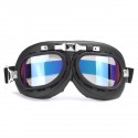 Windproof Retro Helmet Goggles Motorcycle Skiing Scooter ATV Flying Eyewear Glasses