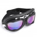 Windproof Retro Helmet Goggles Motorcycle Skiing Scooter ATV Flying Eyewear Glasses