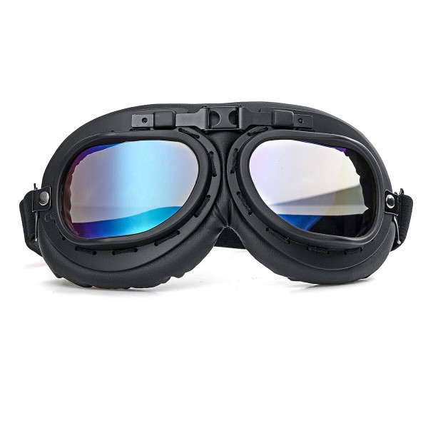 Windproof Vintage Helmet Goggles Motorcycle Scooter ATV Cycling Riding Eyewear Glasses