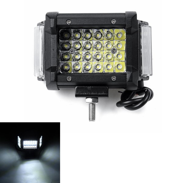 10-30V 120W 7000K 40 LED Work Cube Side Shooter Light Bar Spot Driving Offroad SUV ATV UTV 4WD IP67