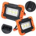 10W COB LED Floodlight Outdoor Camping Work Lamp Rechargeable Charging Light
