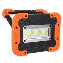 10W COB LED Floodlight Outdoor Camping Work Lamp Rechargeable Charging Light