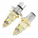 12-80V 1500lm Motorcycle Headlight Replacement COB Bulb High Low Beam Universal