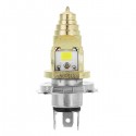 12-80V 1500lm Motorcycle Headlight Replacement COB Bulb High Low Beam Universal