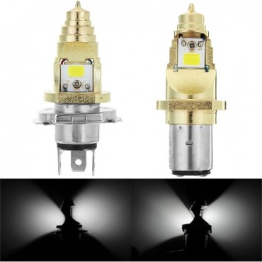 12-80V 1500lm Motorcycle Headlight Replacement COB Bulb High Low Beam Universal