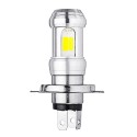 12-80V 36W 6500K H4 S2 Motorcycle LED Headlights Scooter 18 Bulbs COB Headlamp