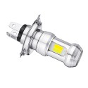 12-80V 36W 6500K H4 S2 Motorcycle LED Headlights Scooter 18 Bulbs COB Headlamp