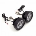 12-85V Motorcycle Super Light Waterproof LED Headlights Rear View Mirror Spot Lightt