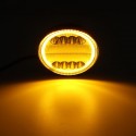 126W LED Work Light Yellow Beam Lamp DRL Amber Angel Eye Light For Car Motorcycle Off-road Truck