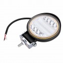 126W LED Work Light Yellow Beam Lamp DRL Amber Angel Eye Light For Car Motorcycle Off-road Truck