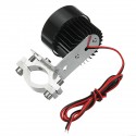 12V 1000LM 6500K White Universal Motorcycle LED Front Spot Lightt Headlight Lamp