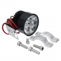12V 1000LM 6500K White Universal Motorcycle LED Front Spot Lightt Headlight Lamp