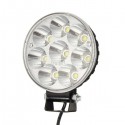 12V 21W 6000K Motorcycle Super Bright Spot Lightt LED Headlight Round High Power Projection Lamp
